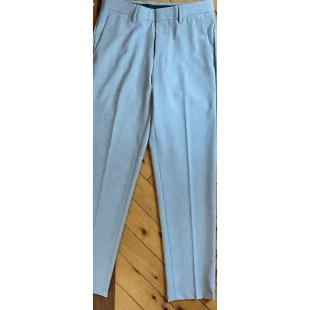J. M. Haggar Slim Fit Light Grey pants 33x32